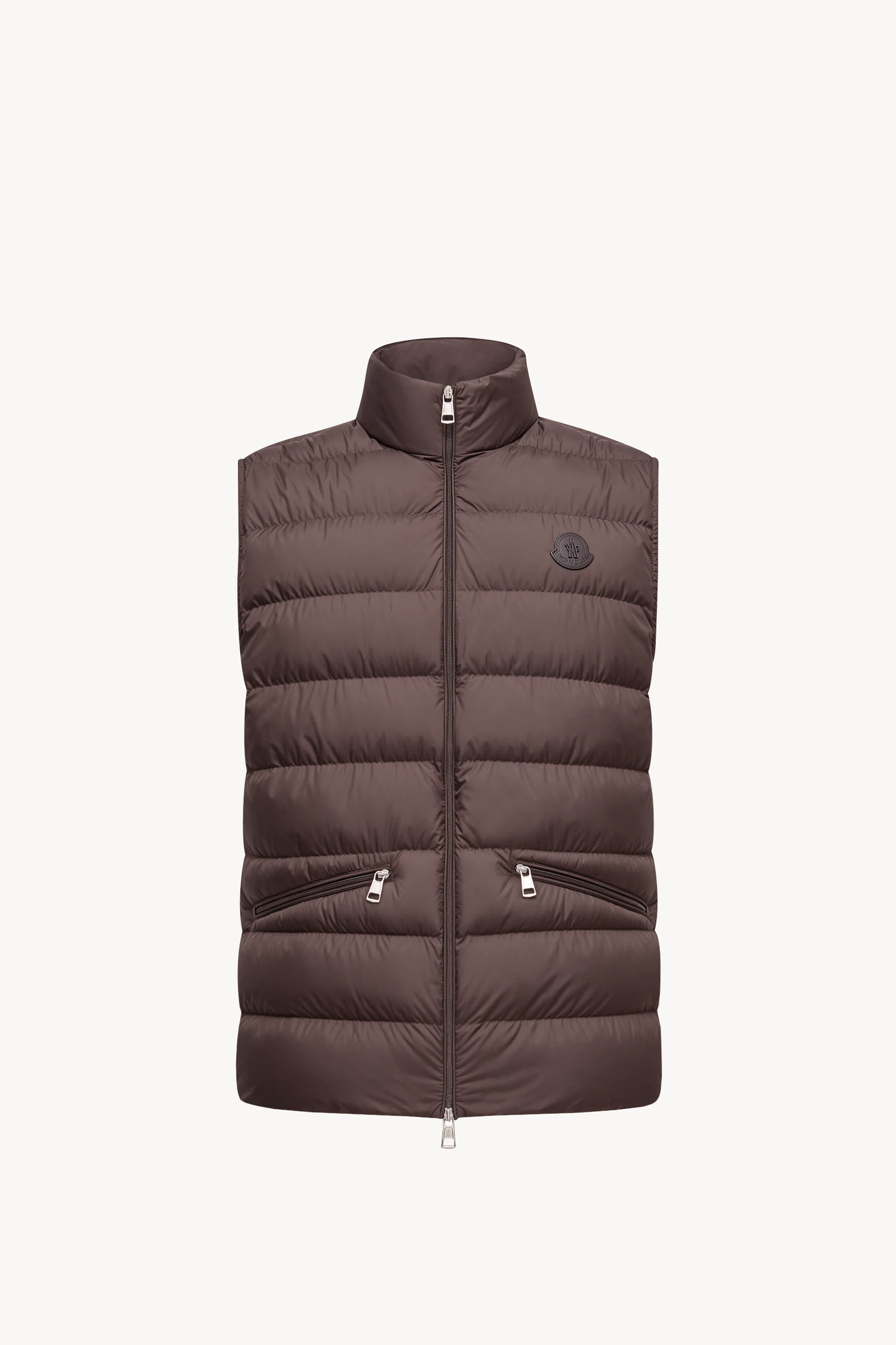 Treompan Down Vest Men Brown Moncler 2